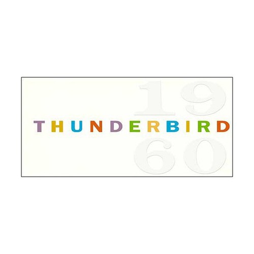 Ford thunderbird 1960 - ford,