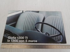 ORIGINAL ALFA ROMEO GIULIA TI