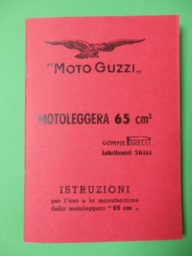 Moto guzzi motoleggera 65cc - moto,