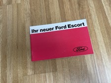 Ford Escort Betriebsanleitung