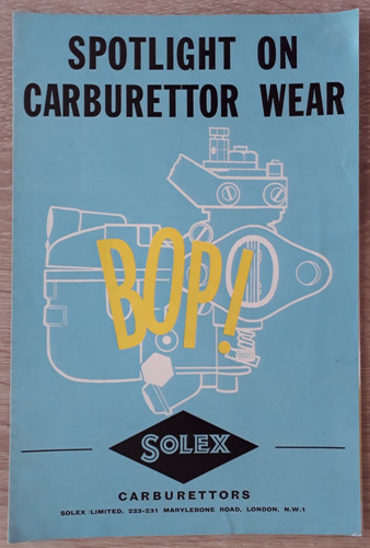 Solex vergaser verschleiß - solex,
