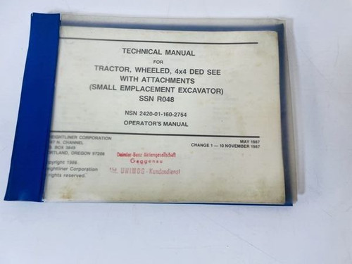 Unimog anleitung handbuch - unimog,