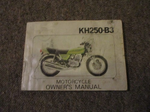 Owner manual kawasaki - owner´s, manual,kawasaki