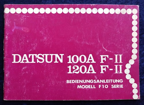 Datsun 100a 120a ii - 100a,
