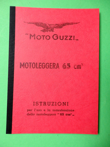 Moto guzzi motoleggera 65cc - guzzi,