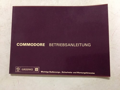 Betriebsanleitung opel - betriebsanleitung,