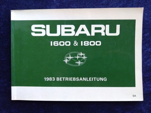 Subaru 1600 1800 - 1600, +