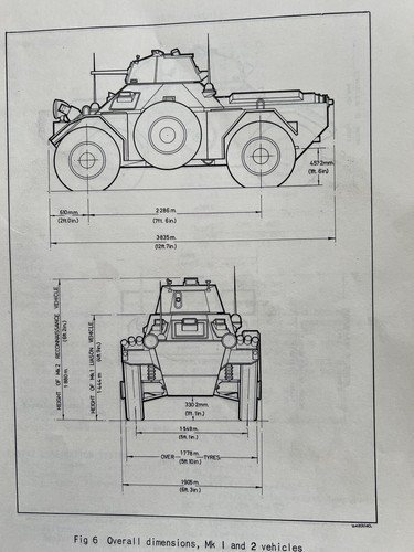 Daimler scout car frettchen - scout,