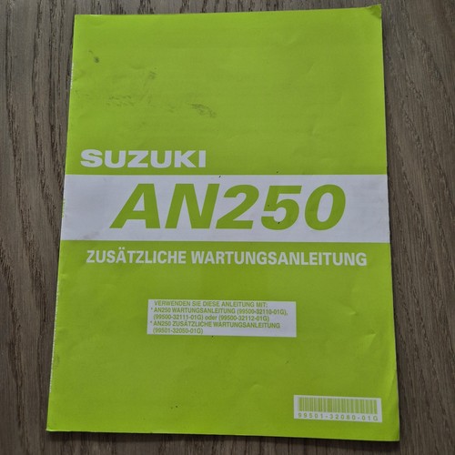 Zusätzliche wartungsanleitung - zusätzliche,