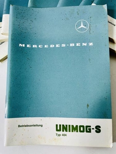 Mercedes benz unimog handbuch - unimog,