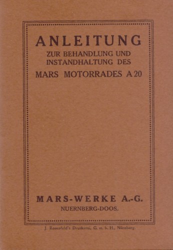 Handbuch anleitung mars a - handbuch,
