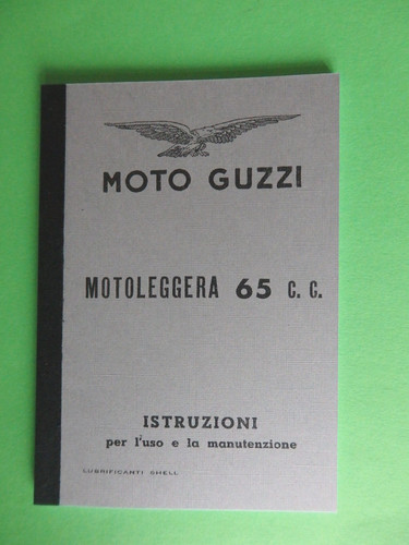 Moto guzzi motoleggera 65cc - moto,