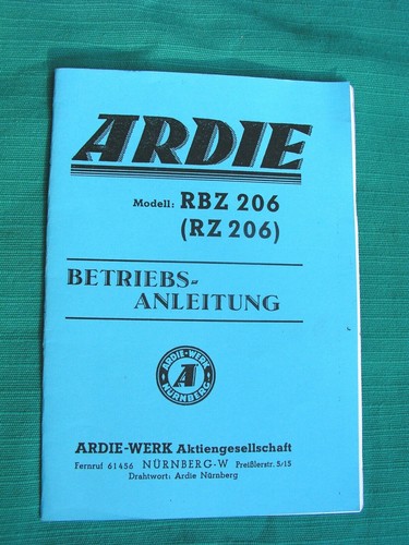 Ardie rbz206 rz206 - ardie, rbz206,