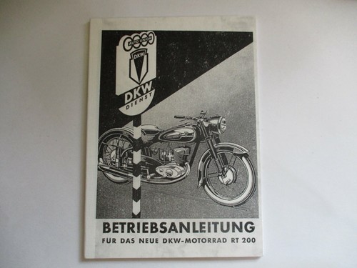 Dkw motorrad 200 - dkw, rt
