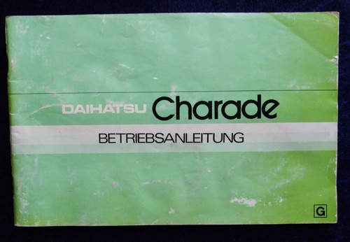Daihatsu charade - daihatsu,